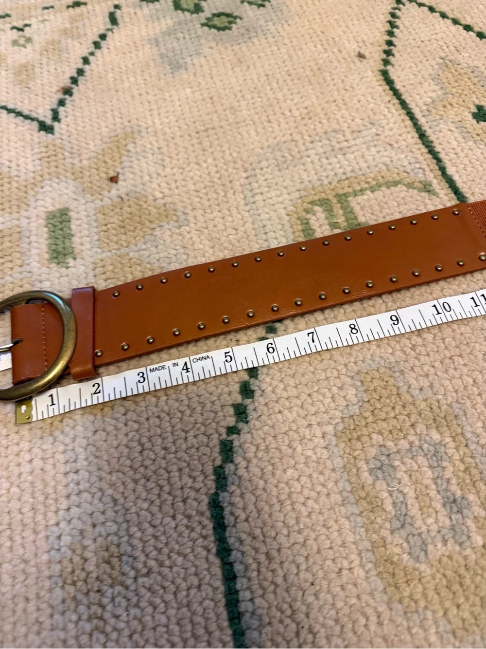 Zara holes brass